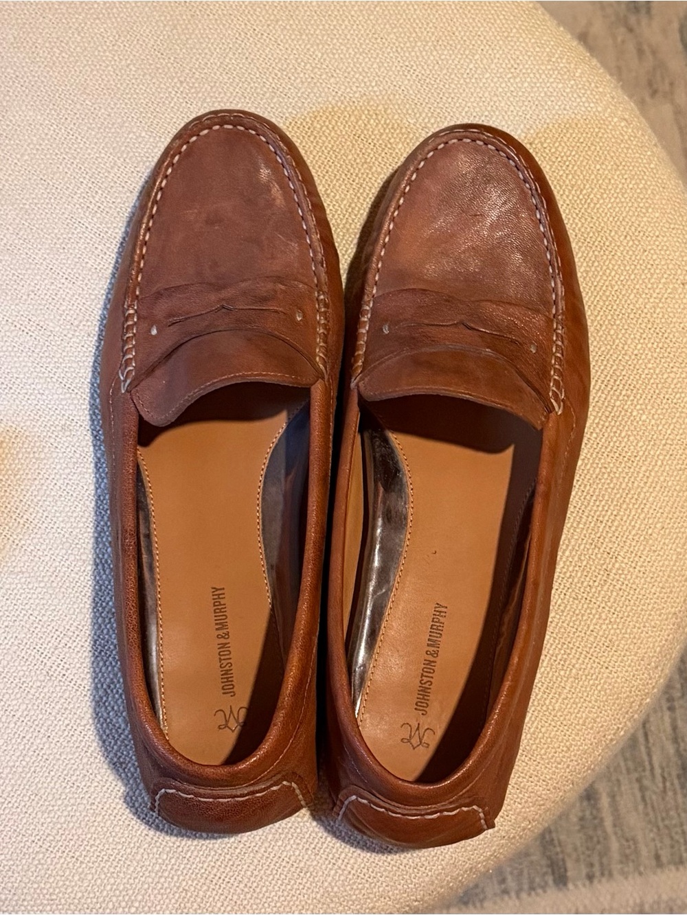 JOHNSTON & MURPHY Women's size 9 Slip on Leather driver